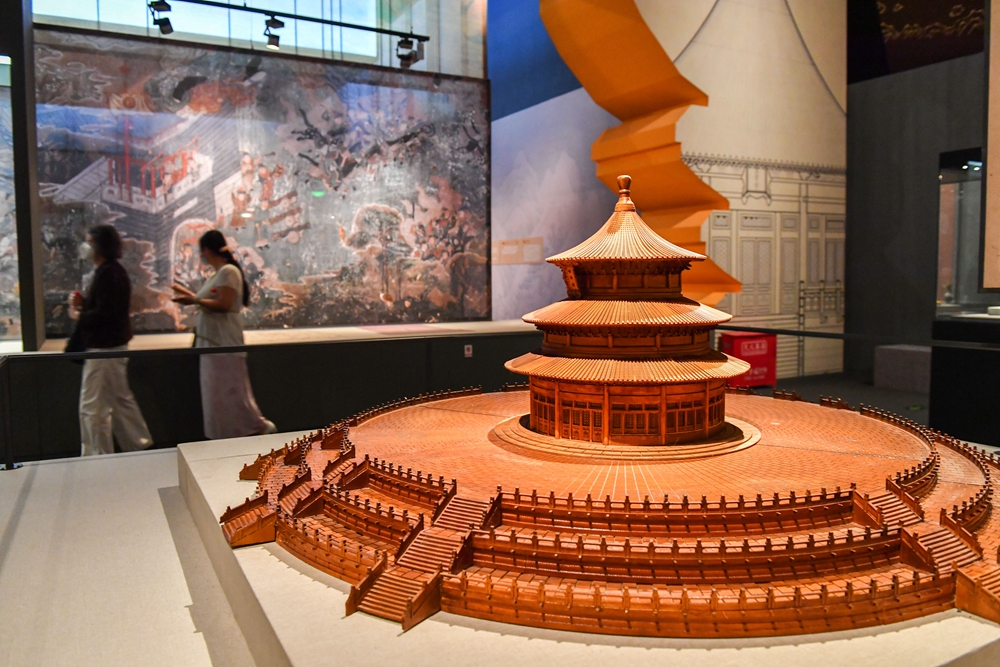北京天坛祈年殿的结构模型，这是明代北京城重要皇家建筑_076090.JPG