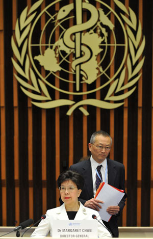 The World Health Organization (WHO)on Thursday raised its pandemic alert to the highest level of six, formally declaring that the widely spreading A/H1N1 influenza has developed into a global pandemic.