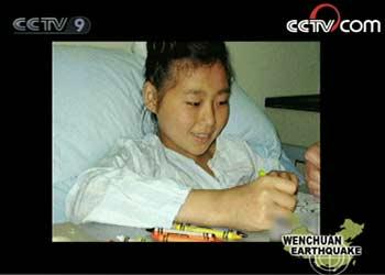 When the doctors had to amputate her left leg, she cried and shouted: don't, please. I want to look after my parents when I grow up. Please.